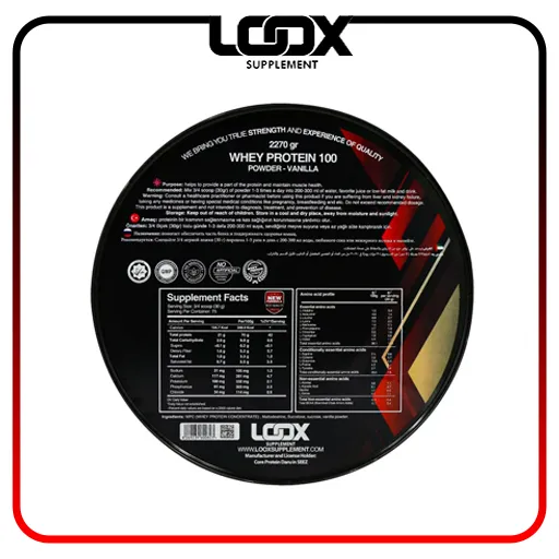 پودر وی پروتئین 100% شکلاتی-2270 گرم