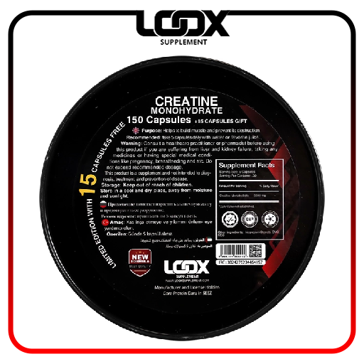 کراتین مونوهیدرات 1250 / 150 عددی