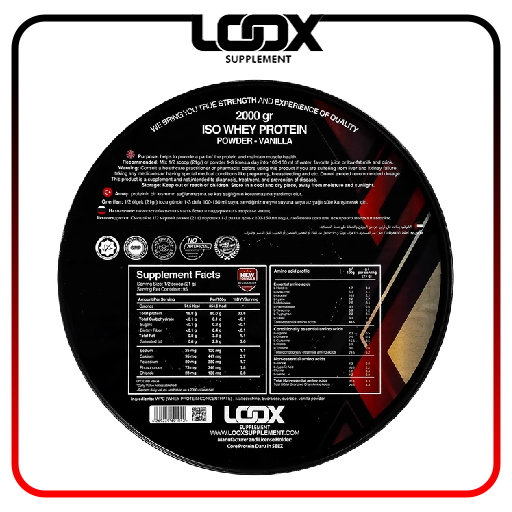 پودر وی پروتئین پروفشنال (ISO) شکلاتی / ۲۰۰۰ گرم